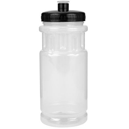 Printed Shoreline 20 oz Bottle Push Pull Lid - Translucent frost